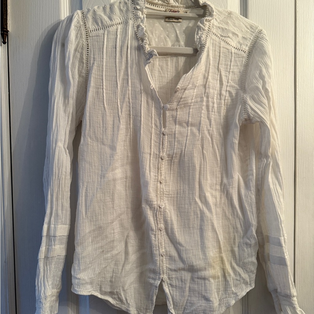 Faherty Women’s Willa Blouse Size Small